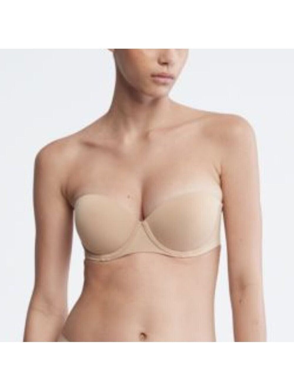 NWT Calvin Klein Perfectly Fit Strapless Push-Up Bra 30 C
